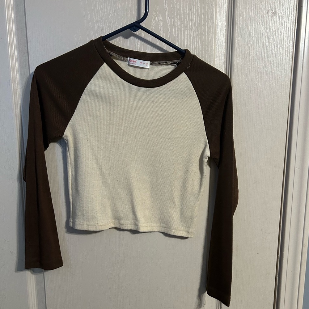 small brown/tan long sleeve